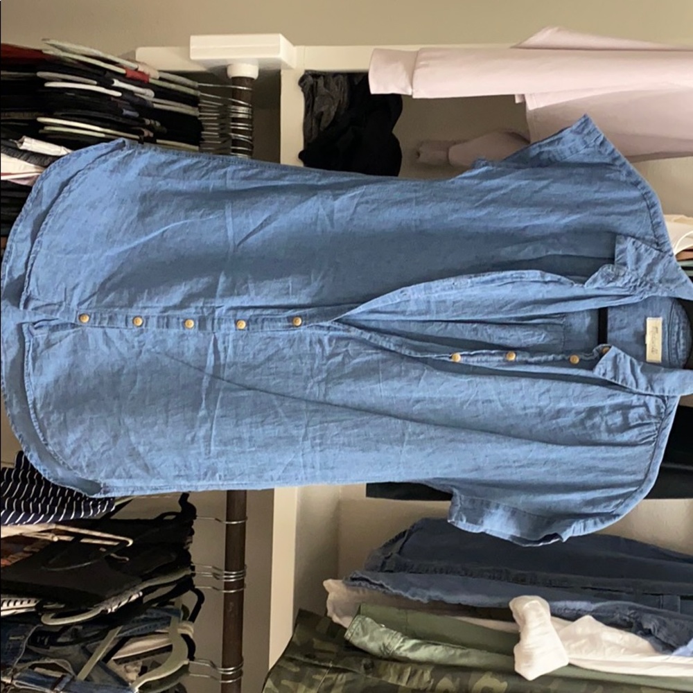 Madewell Button up dress